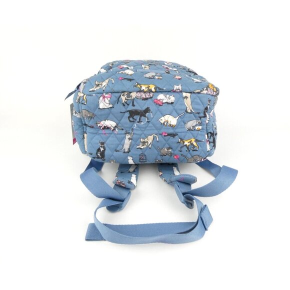 Vera Bradley Cat's Meow Essential Compact Backpack NWT - Picture 6 of 8